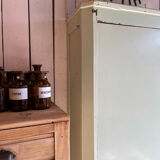 Old original green patina cabinet