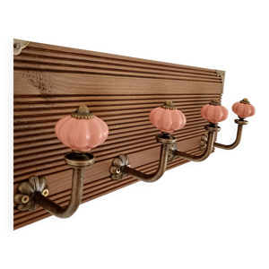 Porte-manteau mural de - rose