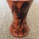 Glazed terracotta vase