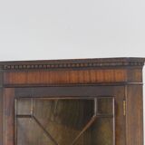 Armoire d'angle vintage en acajou, Danemark 1970