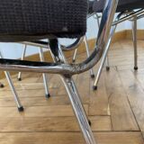 Set of 6 chairs 60s