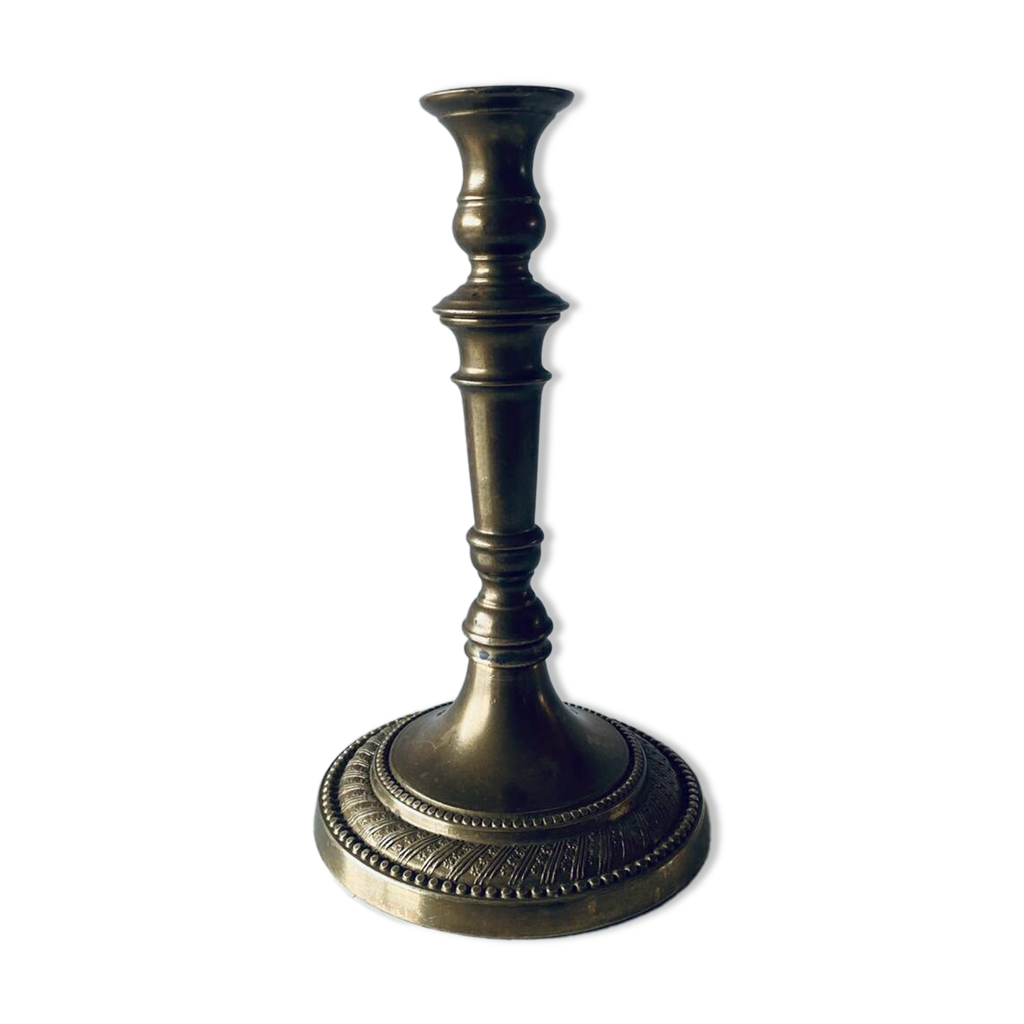 Bronze candle holder