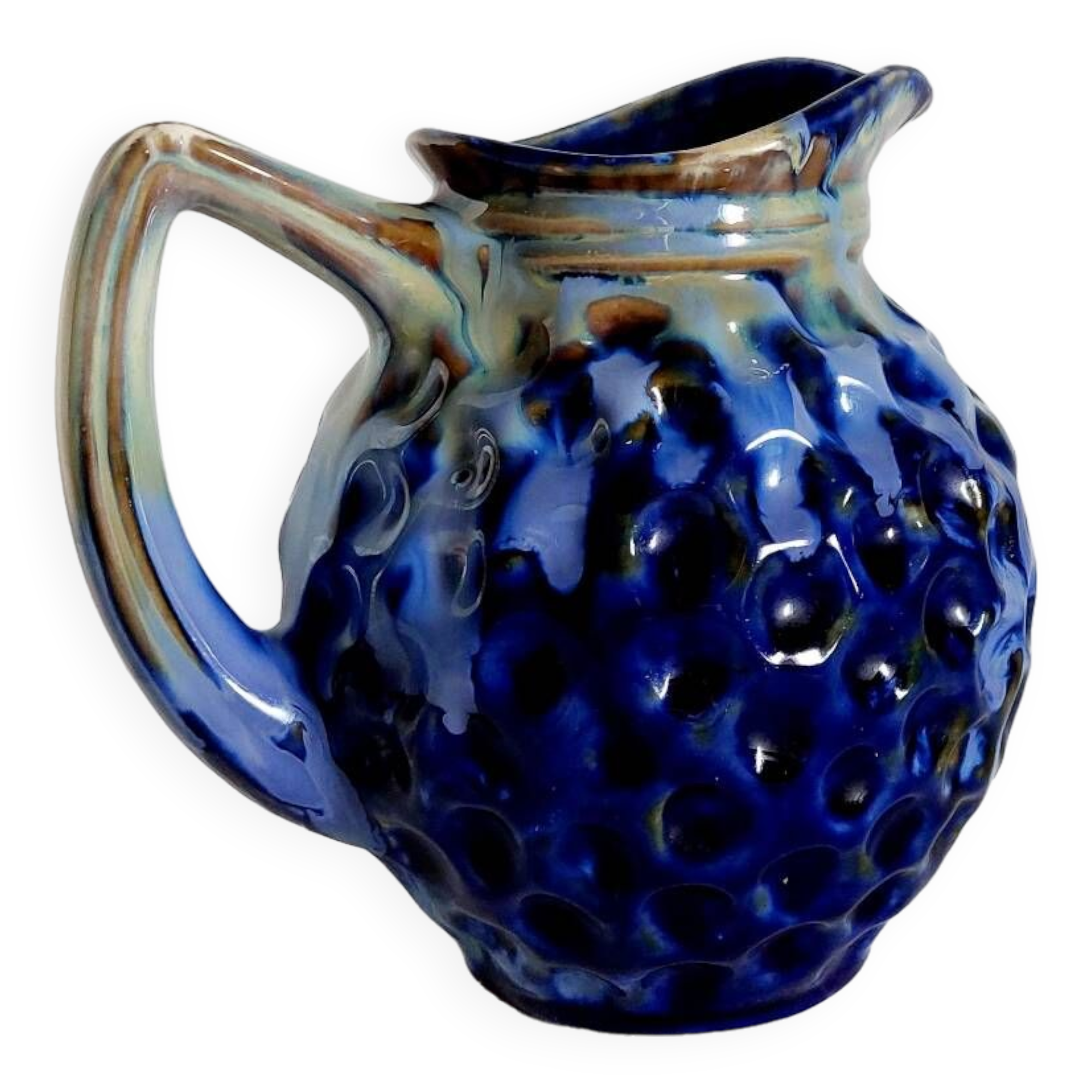 Vintage ceramic pitcher "blackberry"