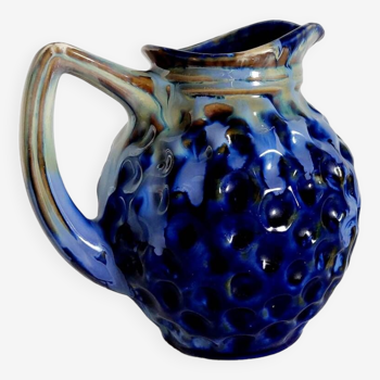 Vintage ceramic pitcher "blackberry"