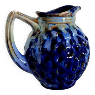 Vintage ceramic pitcher "blackberry"