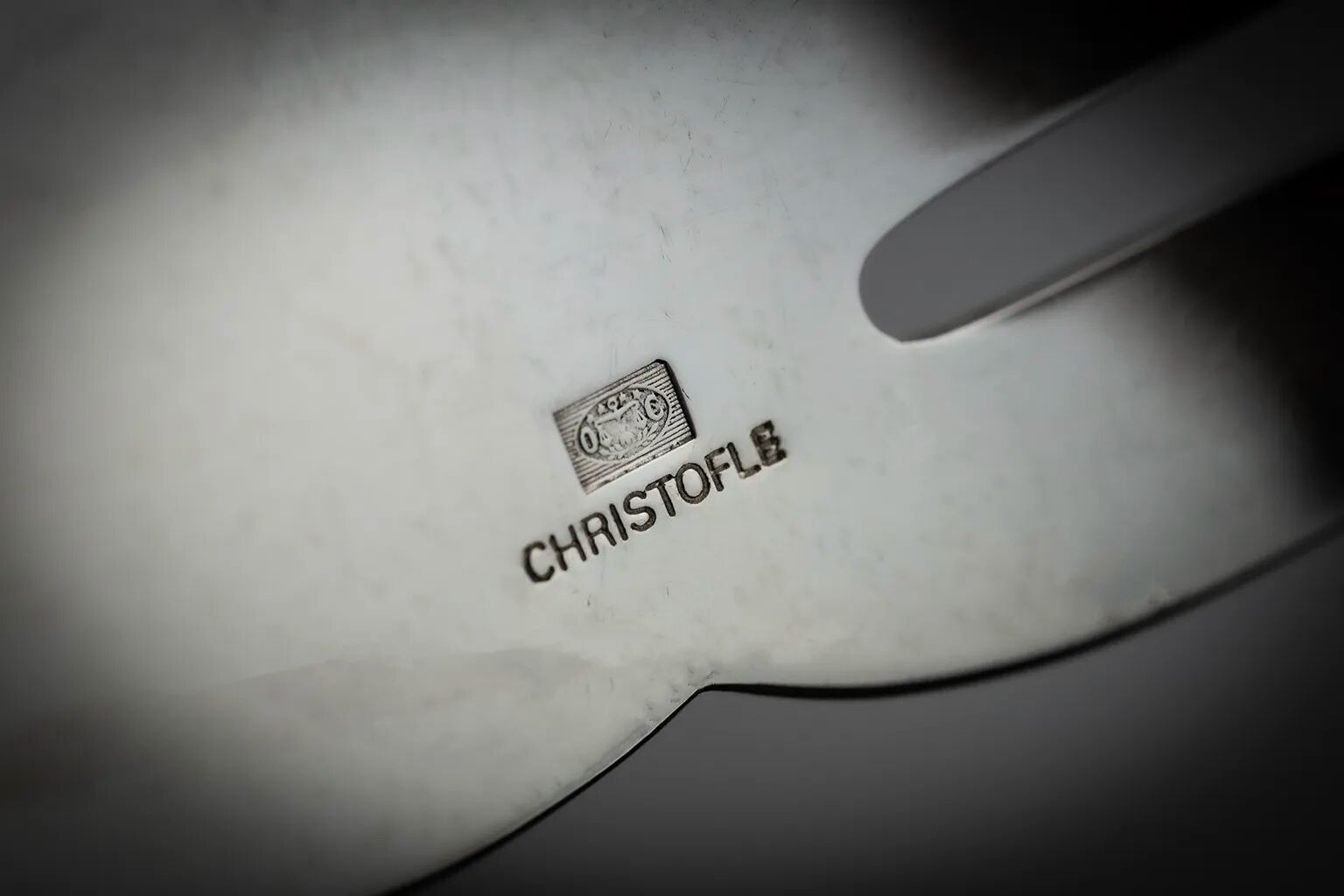 Christofle America silver-plated fish service cutlery, Luc Lanel