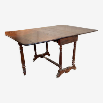 English table with folding