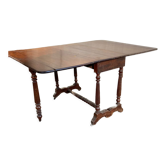 English table with folding