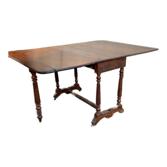 English table with folding