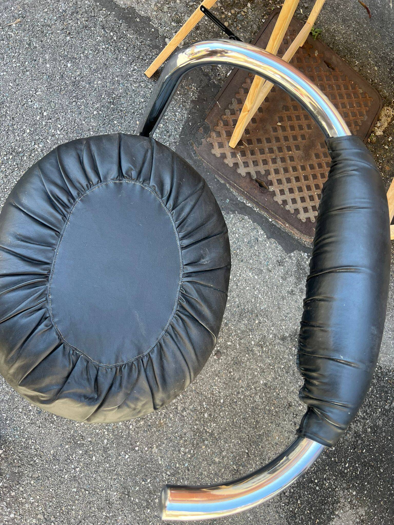 Sedie Cobra di Giotto Stoppino Italia  anni ’70