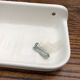 Porcelain wall soap dish