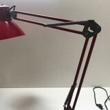 Lampe architecte rouge Made in RDA