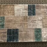 Tapis patchwork turc moderne