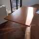 Kave Home table – model "Lotty" Oak & glass – in perfect condition