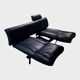 Iconic De Sede DS-140 Sofa (Navy Blue) – Circa 1980