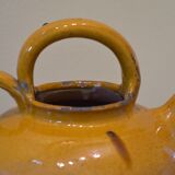Old glazed ceramic jug