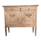 Carved oak sideboard