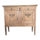 Carved oak sideboard