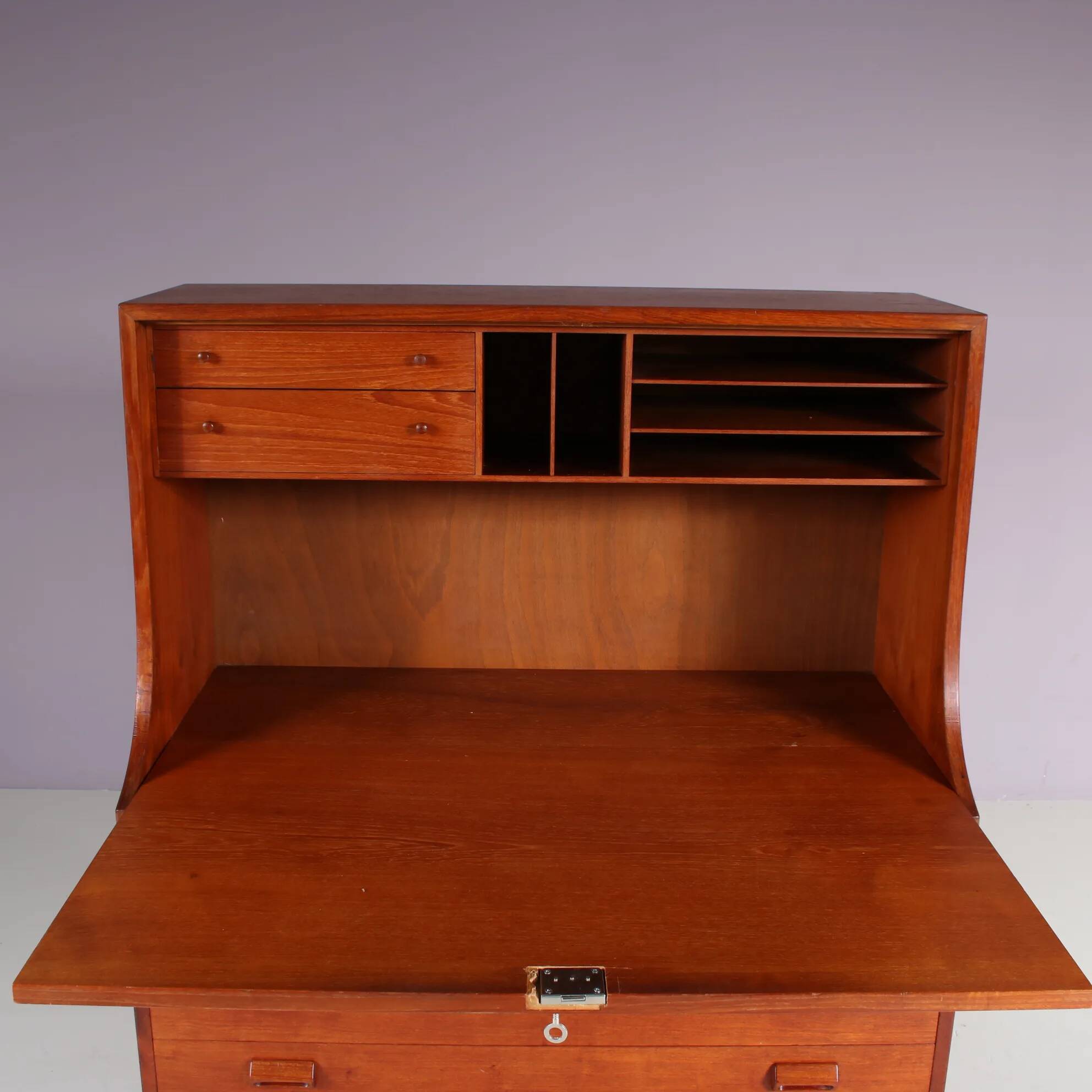 1960s secretary cabinet by Børge Mogensen for Søborg Møbelfabrik, Denmark
