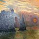 Tableau paysage d'Etretat
