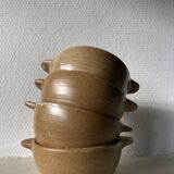 Bols à oreilles en grès