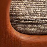 Fauteuils danois en teck, lot de 2, Danemark, années 1960