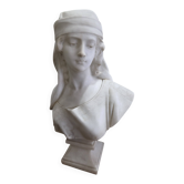 PUCI bust in Carrara marble