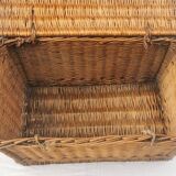 Large vintage wicker basket