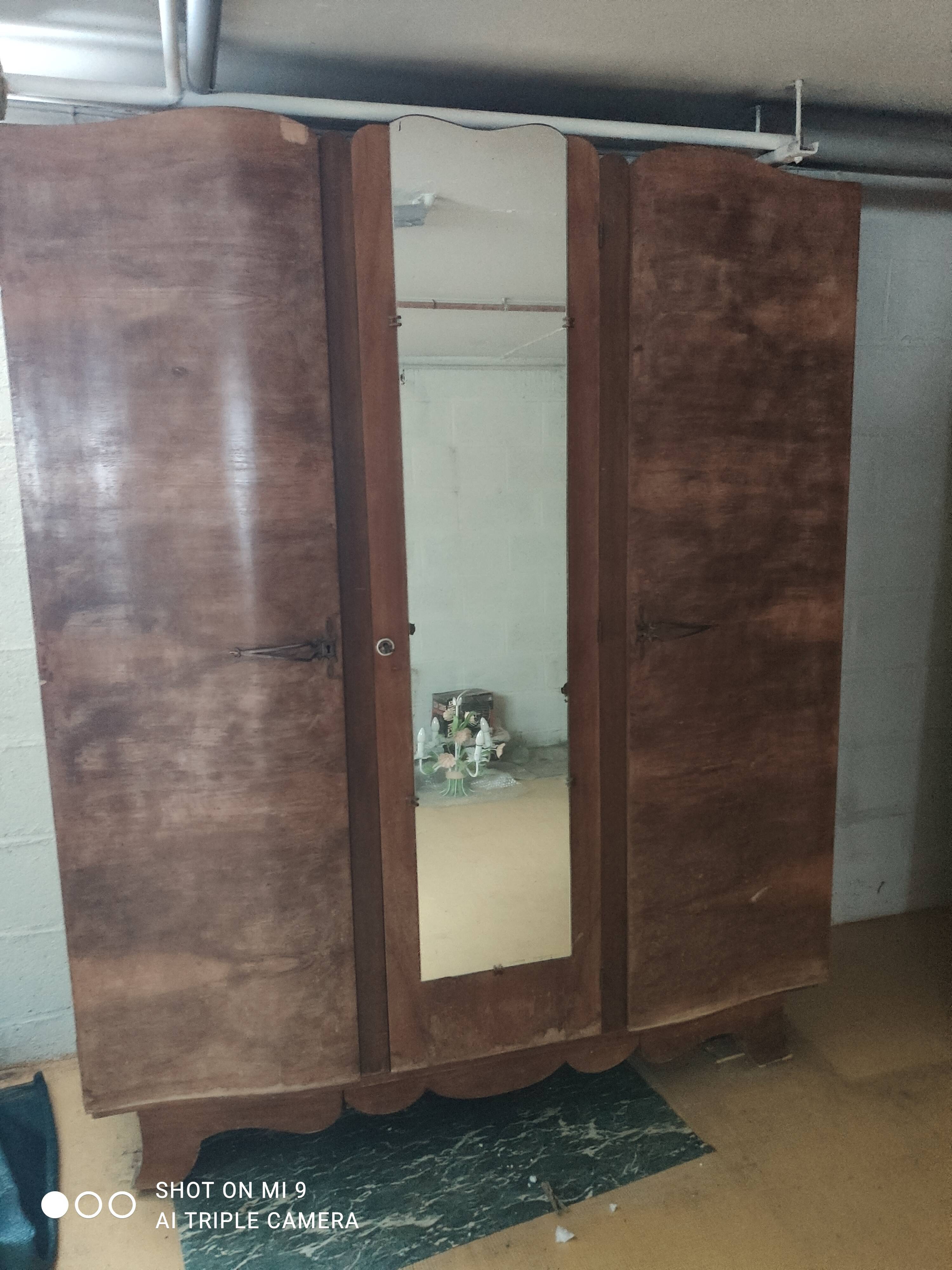 Vintage Art Deco wardrobe