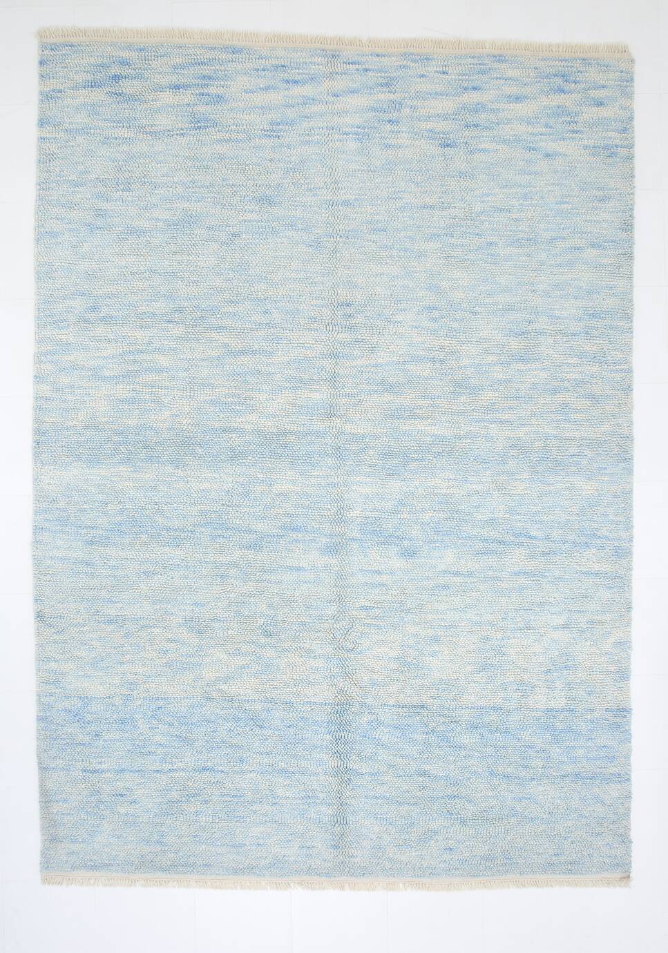 8x11 light blue large oushak rug, 244x344cm