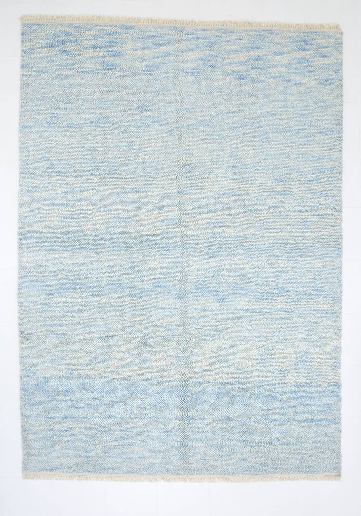 Grand tapis oushak bleu clair 8x11, 244x344cm