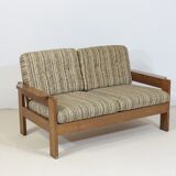 Danish brutalist sofa duo