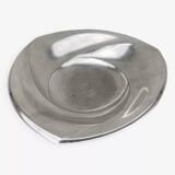 Art Deco ball footed dish with silver metal