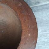 Wooden mortar and pestle