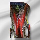 Beautiful abstract ceramic vase from Vallauris, France, 1950s