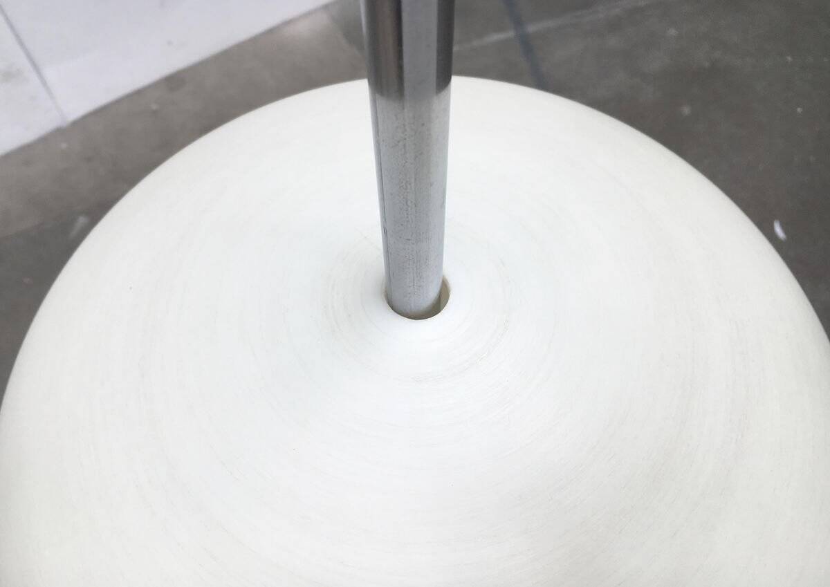 Globe floor lamp mid-century space age