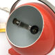 Stilux Milano model Saba, orange globe table lamps from 60s. Set of two