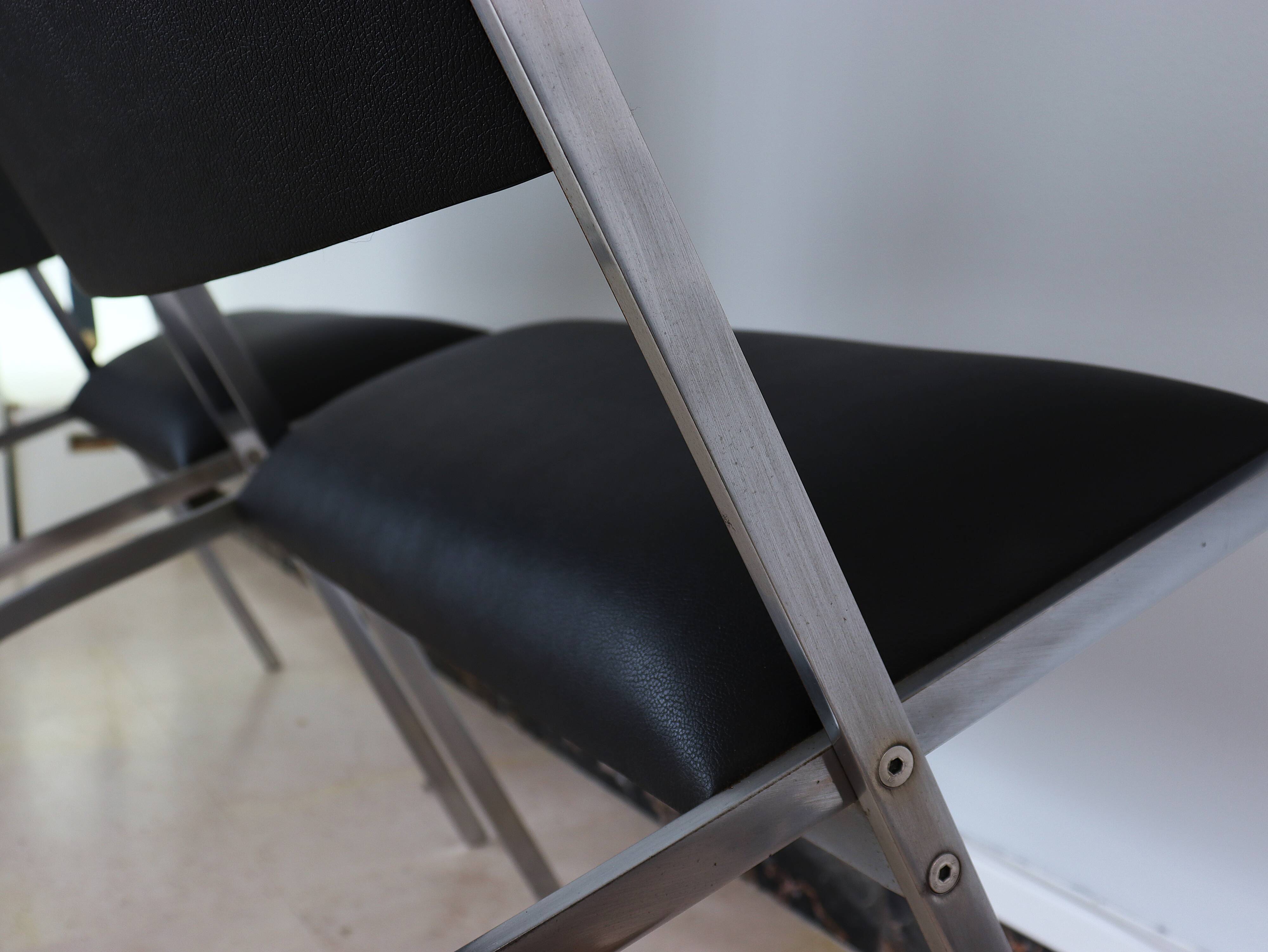Pair of "Gabriella chairs" by Gio Ponti