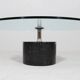 Giorgio et Maurizio Cattelan. Table basse/table basse, marbre, Italie, années 1980