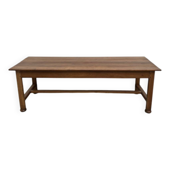 Old Bordeaux farmhouse table in solid cherry