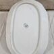 Plat ovale en terre de fer