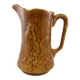 Pichet barbotine décor coq