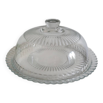 Luminarc glass cake dome