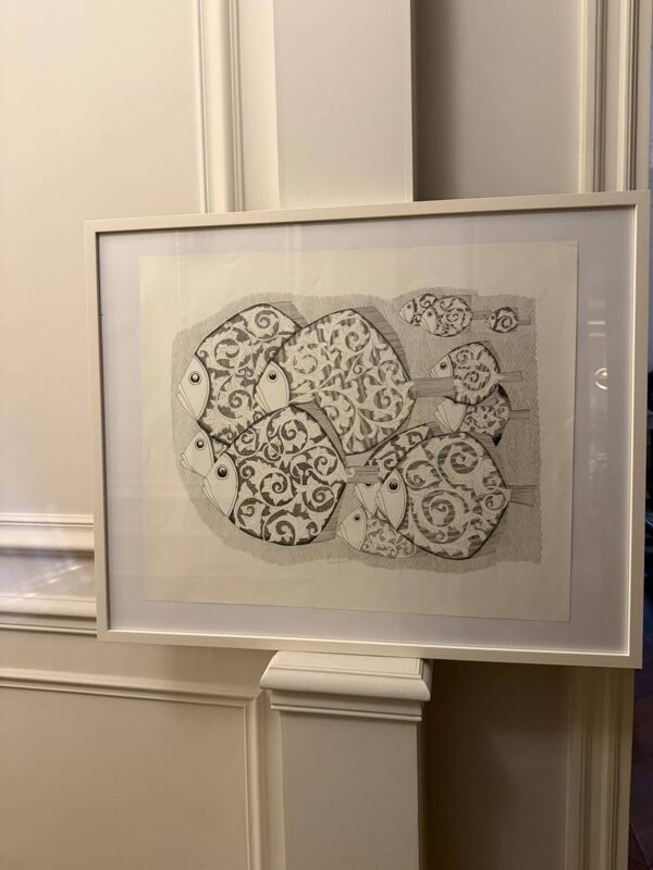 Dessin original à l’encre, œuvre unique