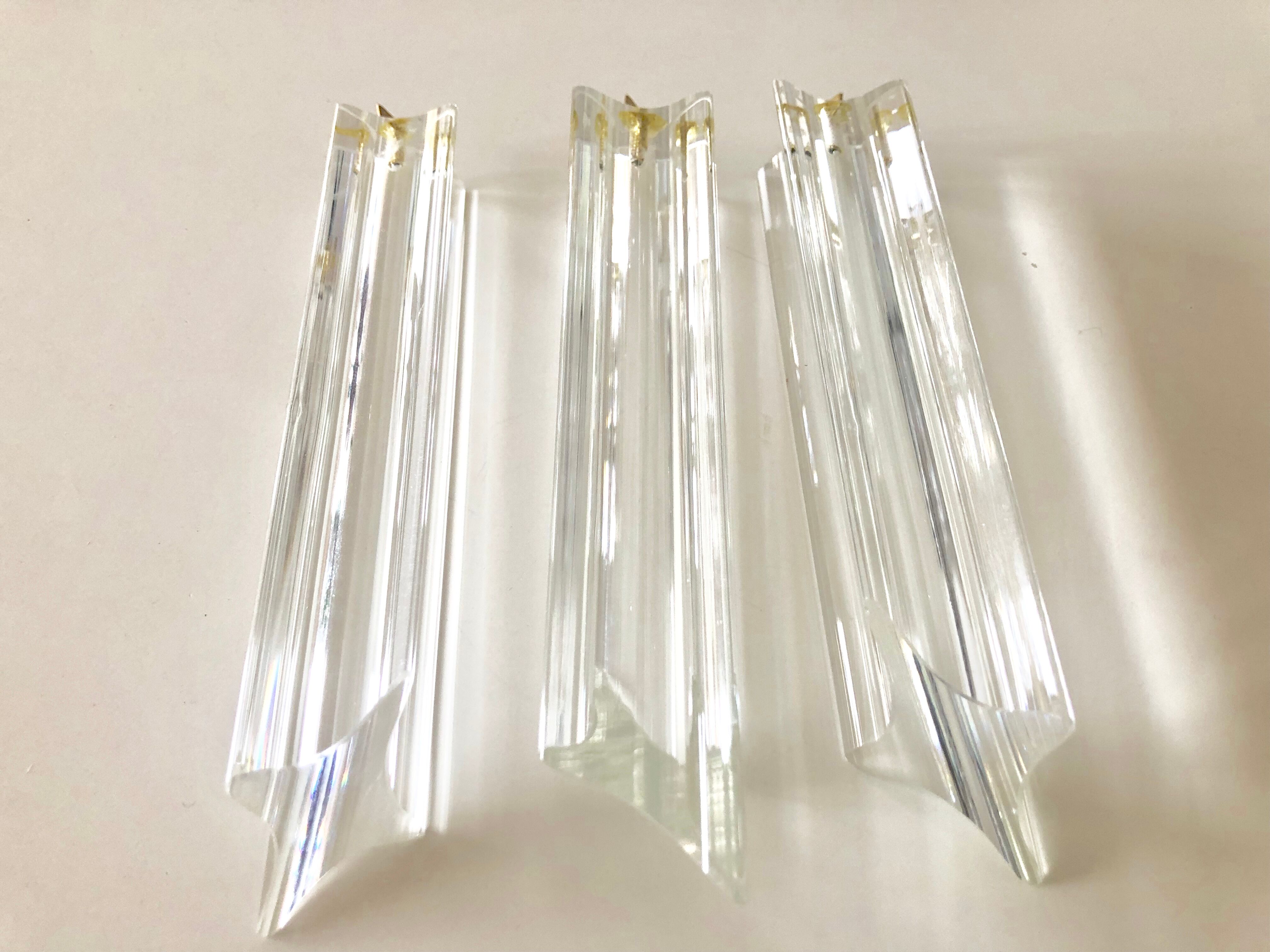 Novaresi Murano glass ceiling lamp, 1970