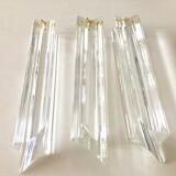 Novaresi Murano glass ceiling lamp, 1970