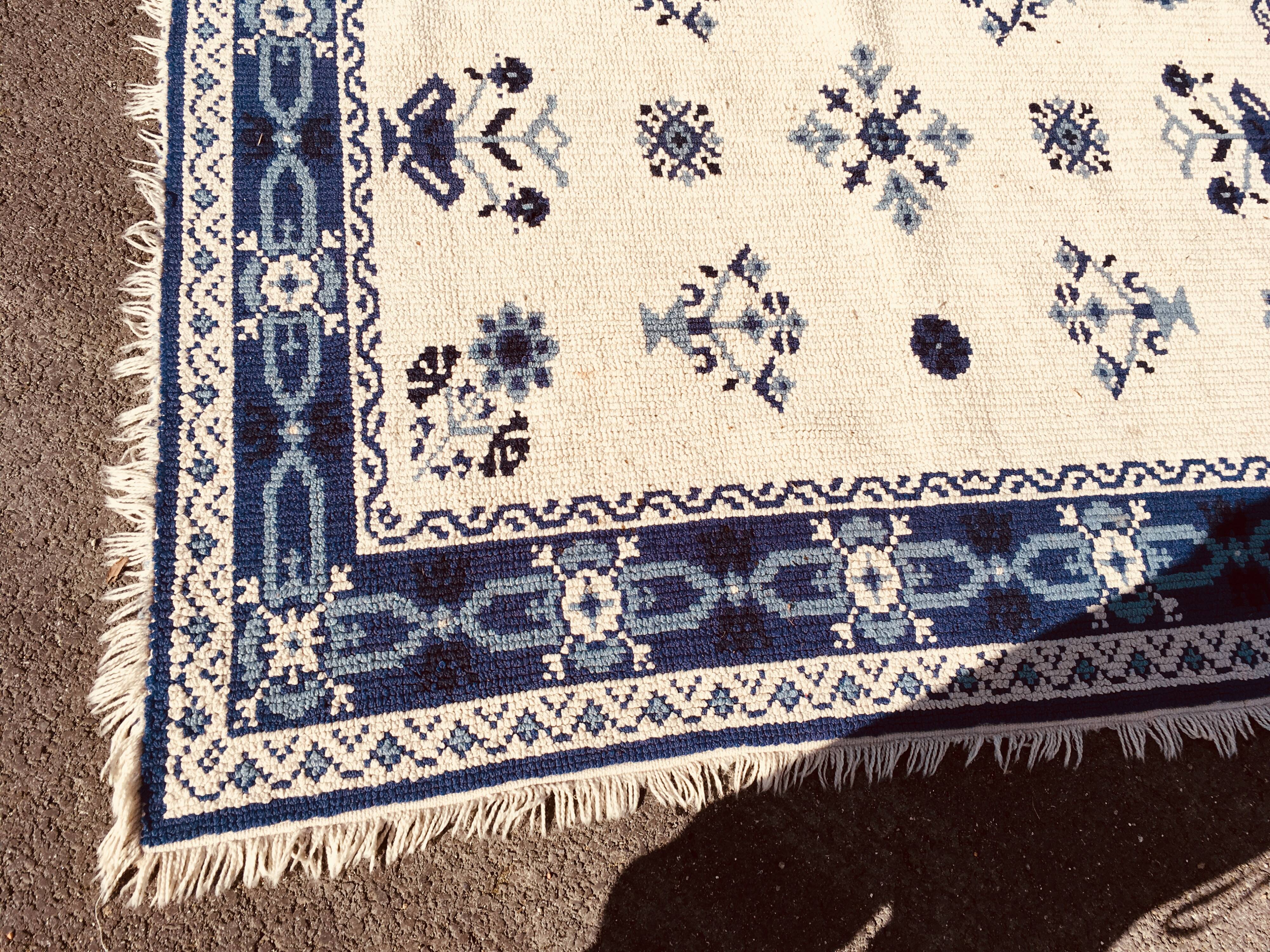 Rugs made wool hands Morocco 1950 - 180x200cm