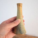 Vintage Egbert Boonstra Vase, Dutch Ceramics, Handmade Studio Pottery