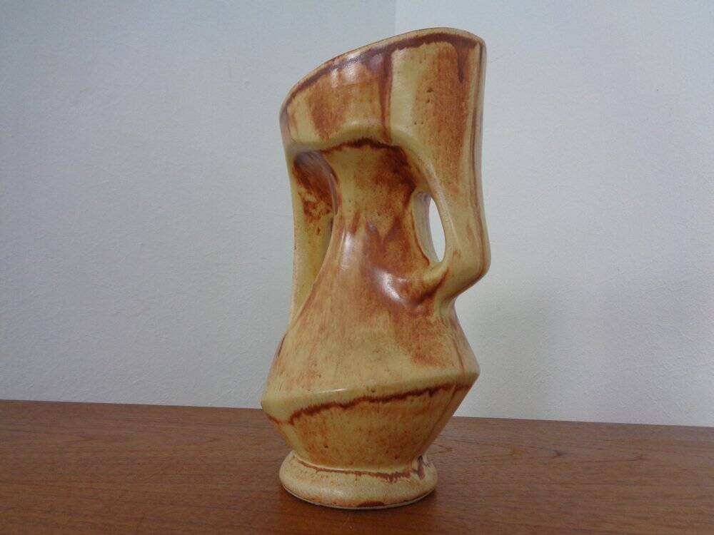 Large French Vallauris ceramic vase, 1970s
