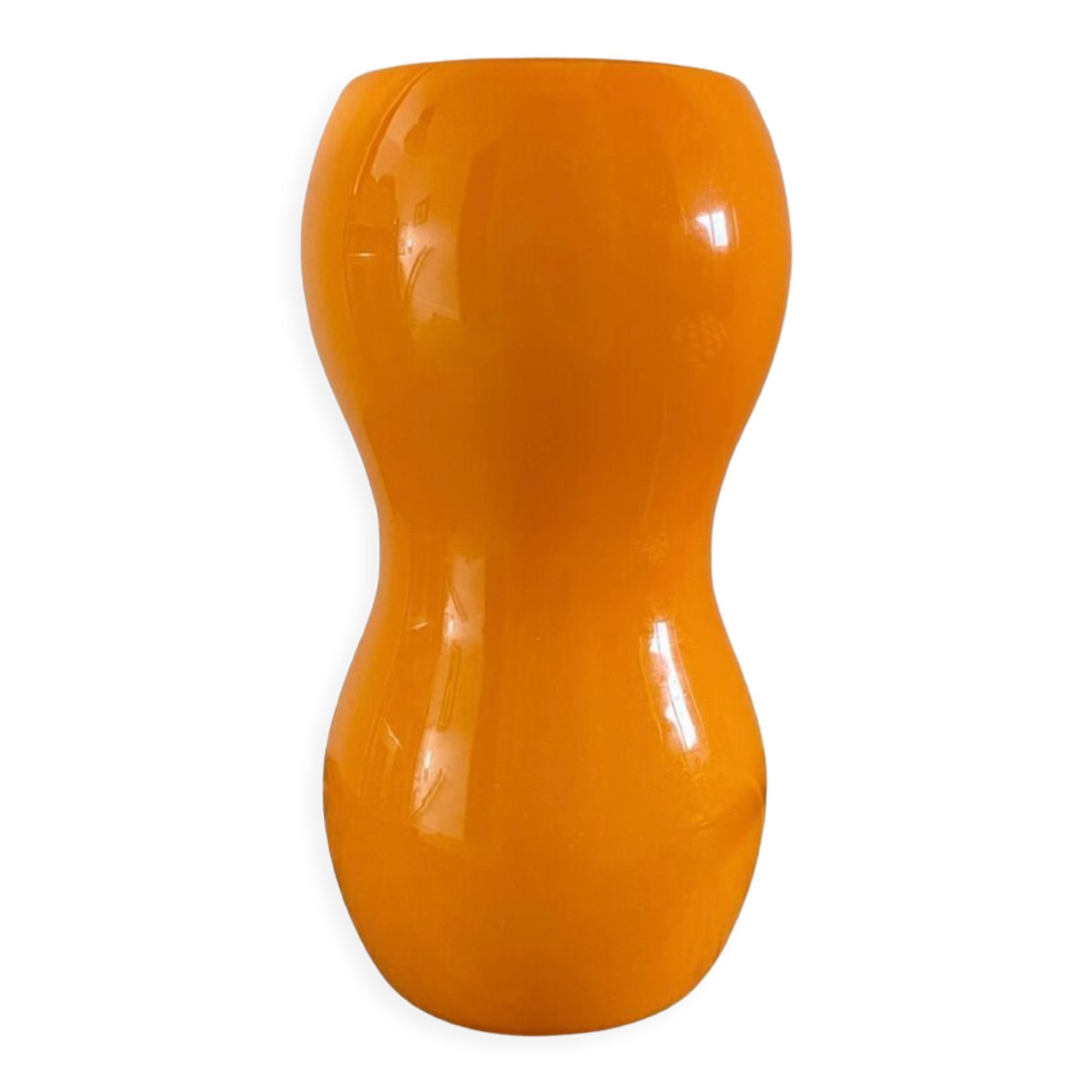 Orange vintage lamp